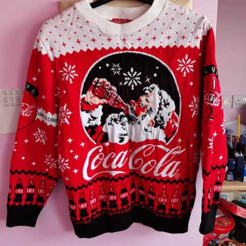 Coca cola christmas jumper - christmas,