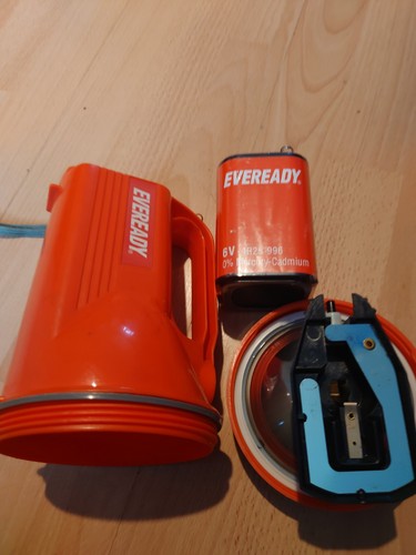 Vintage eveready torch - vintage,