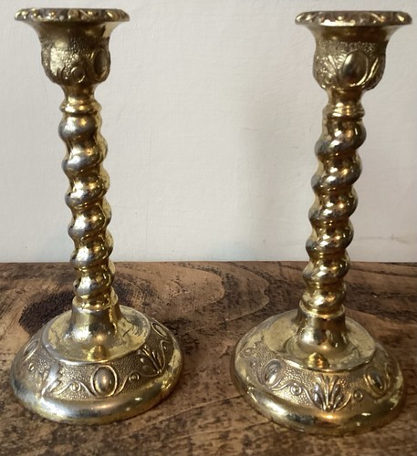 Vintage brass barley - brass, twist