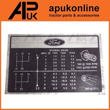 Gear Shift Pattern Decal 8