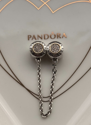 New genuine pandora two - new, two-tone