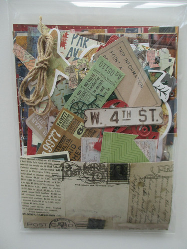 Junk journal scrapbook - junk,