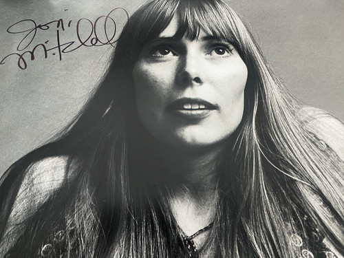 Joni mitchell signed - joni, autograph