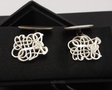 Sterling silver cufflinks The