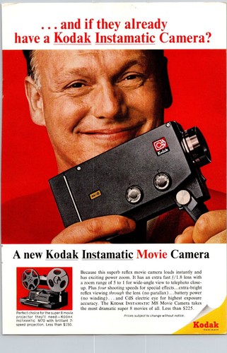 Kodak instamatic movie camera - instamatic,