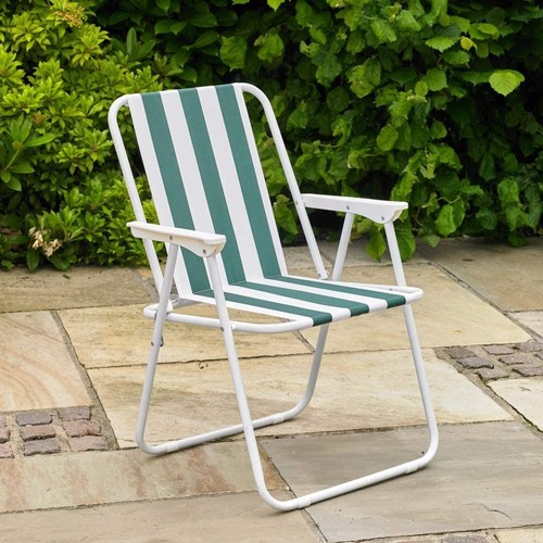 Folding camping deck - folding, chair