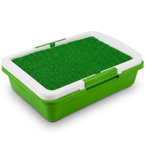 Dog grass pad toilet tray - dog,