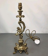 Vintage Brass Gilded Cherub