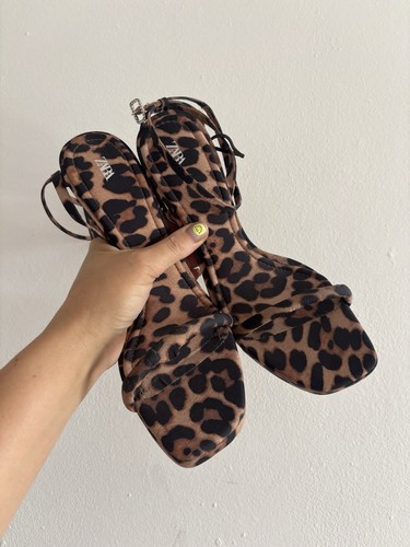 Zara lepoard print shoes - zara,