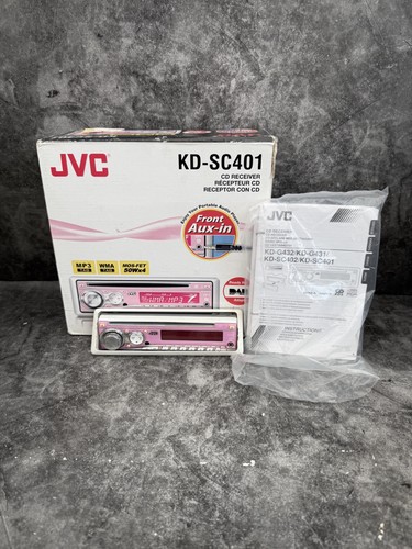 Retro jvc sc401 pink - retro, car