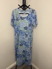 Penny Plain Blue Green Floral