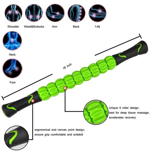 Portable massage roller stick - massage,