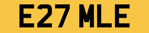 Neat cherished car - car, reg
