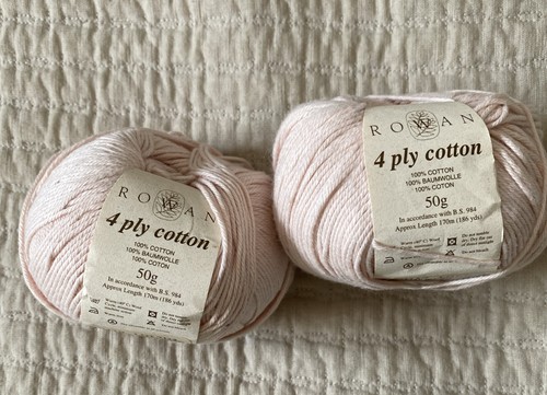 Rowan ply cotton yarn - cotton, 2x