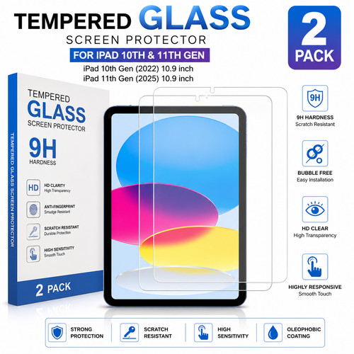 Pack tempered glass - 2,
