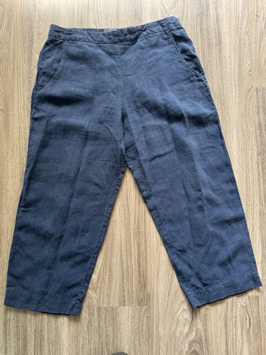 Oska 100 linen wide leg - 100%,