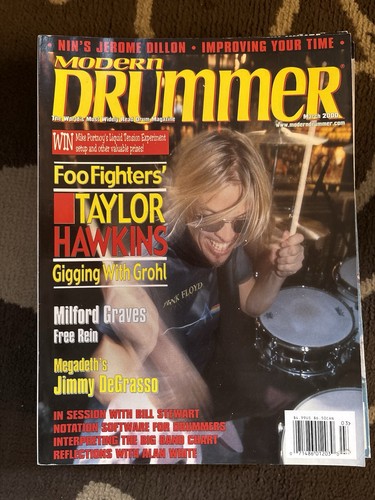 Modern drummer magazine march - drummer,