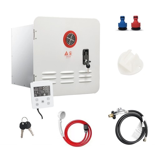 Tankless water heater - water,