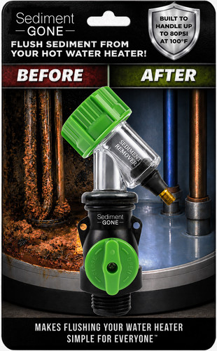 Sediment gone water - water, heater