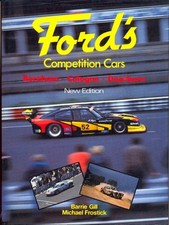 Ford Competition Cars - Anglia Lotus Cortina Escort GT40 Formula Ford rare book