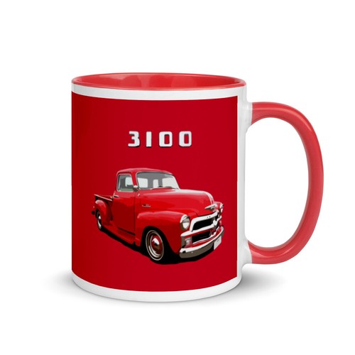 Red chevy 3100 - 3100, 1950s