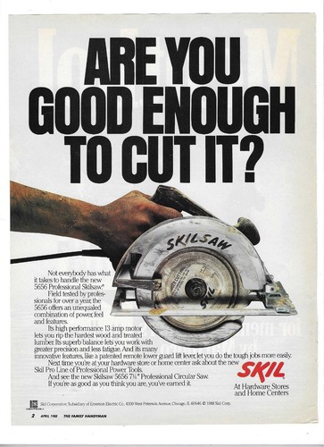 1988 skil skilsaw professional - skilsaw,