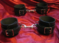 Fetish bondage black - black, real