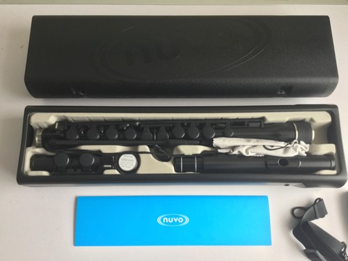 Nuvo student flute black - student,