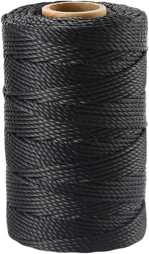 Black nylon twine 200ft 3mm - nylon, twine,