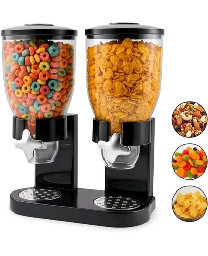 Double cereal dispenser - double,