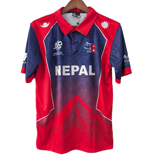 Nepal cricket shirt 2026 - nepal, men