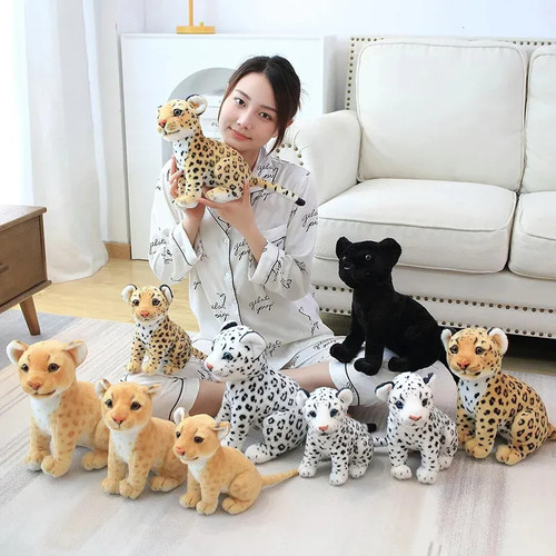 23cm snow leopard plush - plush, toy
