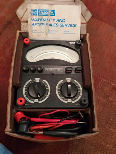 Vintage avo avometer model - vintage,