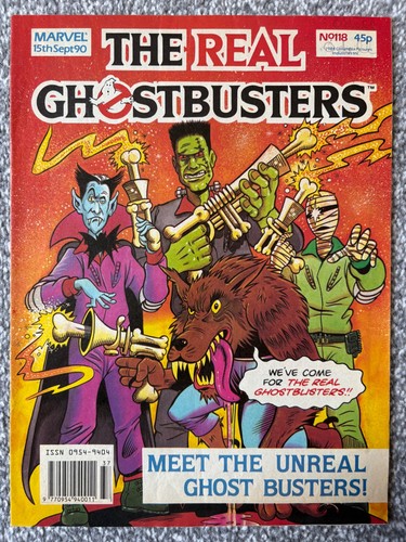 The real ghostbusters comic - the,