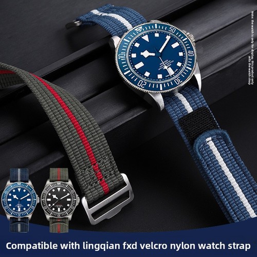 Nylon watch strap 22mm mens - watch,