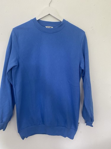 Cotton traders blue crew - traders, neck