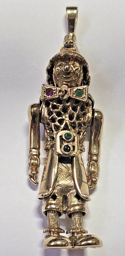 9ct yellow gold green pink - yellow,