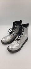 Dr. Martens Silver Reptile