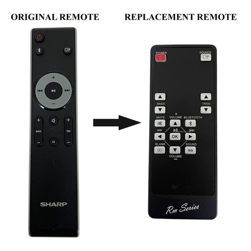 Remote control for - , sharp