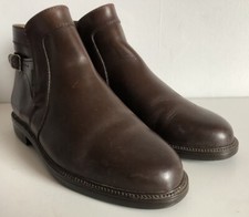 Aigle brown leather - brown, ankle