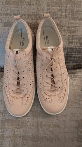 Ecco pink lace - up, trainers/
