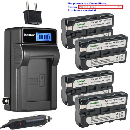 Kastar battery lcd - battery, charger