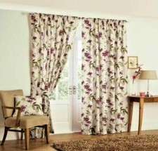 KERENA FLORAL PLUM PURPLE 66"