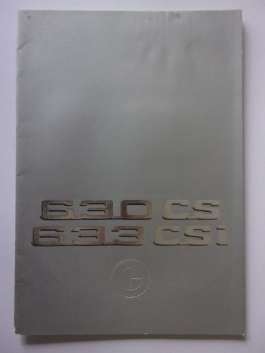 Bmw series coupe - orig, 1976
