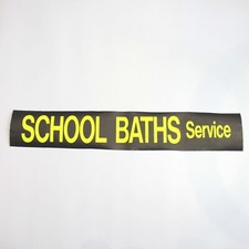 School Baths Service bus blind