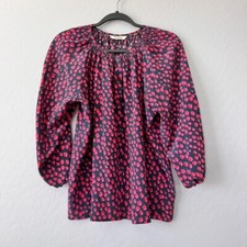 Tucker 100% Silk Blouse Long