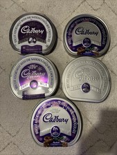 Cadbury's chocolate biscuit empty tins Bundle