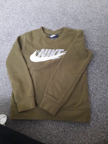 Nike boys green tracksuit - green,