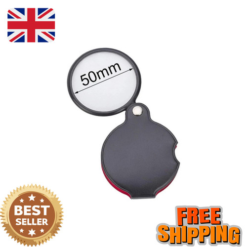 50mm 10x magnifying glass - 10x,
