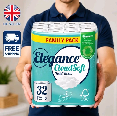 Elegance cloudsoft toilet - cloudsoft,